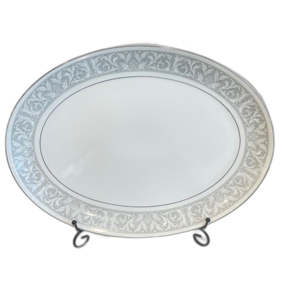 Imperial China Whitney Oval Serving Platter 16.5” - Picture 1 of 4